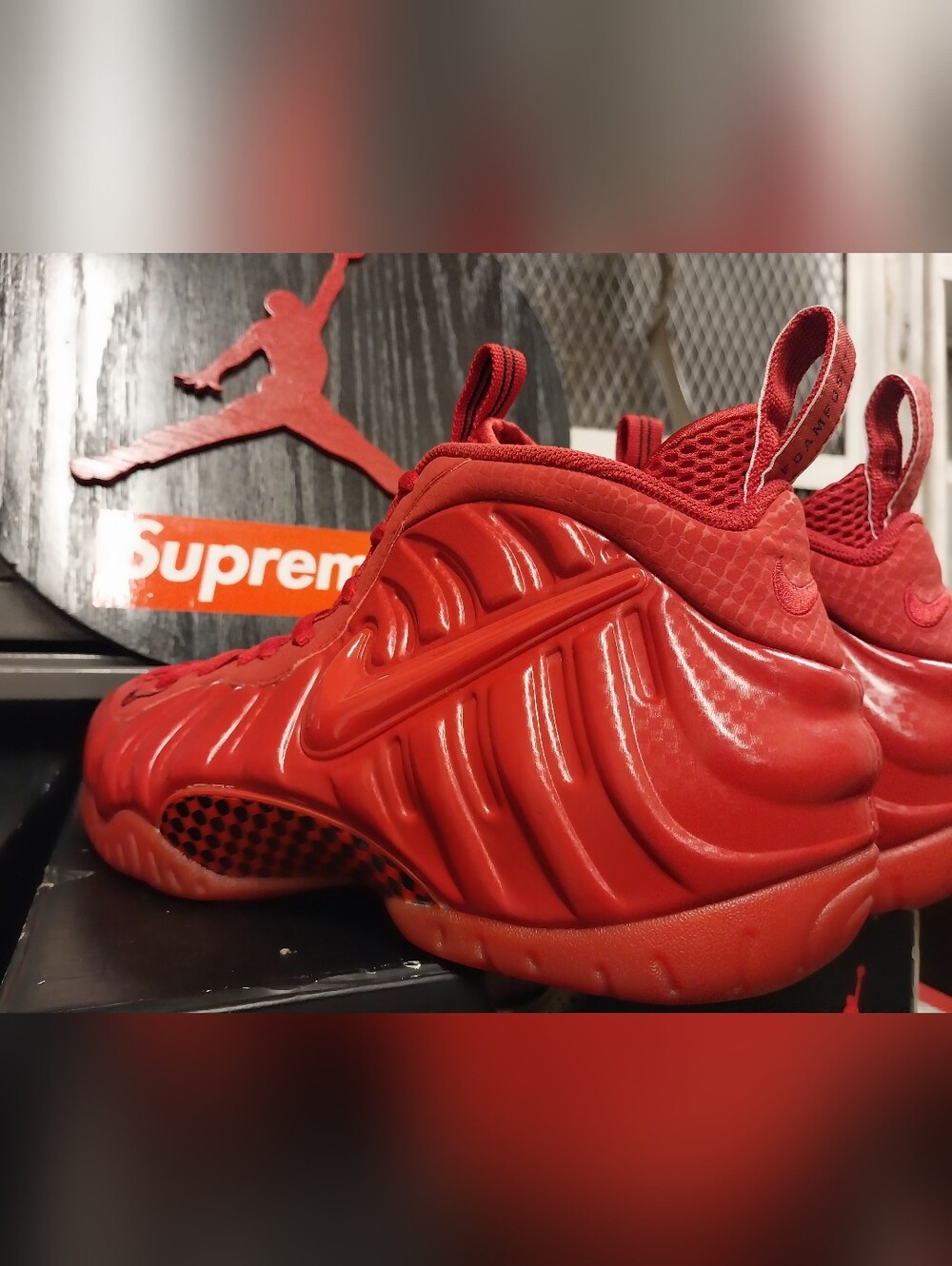 Nike Foamposite Pro Red October Yeezy Size 11 2015 Release